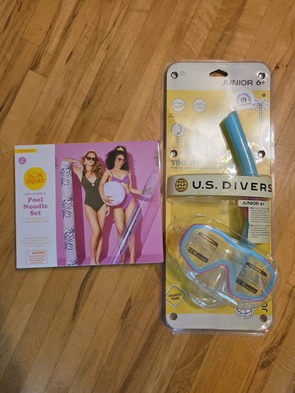 U.S. Divers Junior Snorkel Mask & Pool Noodle Set